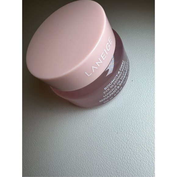 LANEIGE Bouncy & Firm Eye Brightening Sleeping Mask with Peony + Collagen Compl - Picture 4 of 4